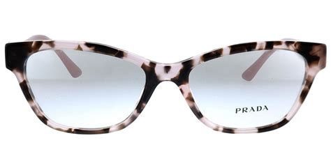 prada pr 03wv roj1o1|Prada PR 03WV ROJ1O1 Pink Plastic Rectangle Eyeglasses 53mm.